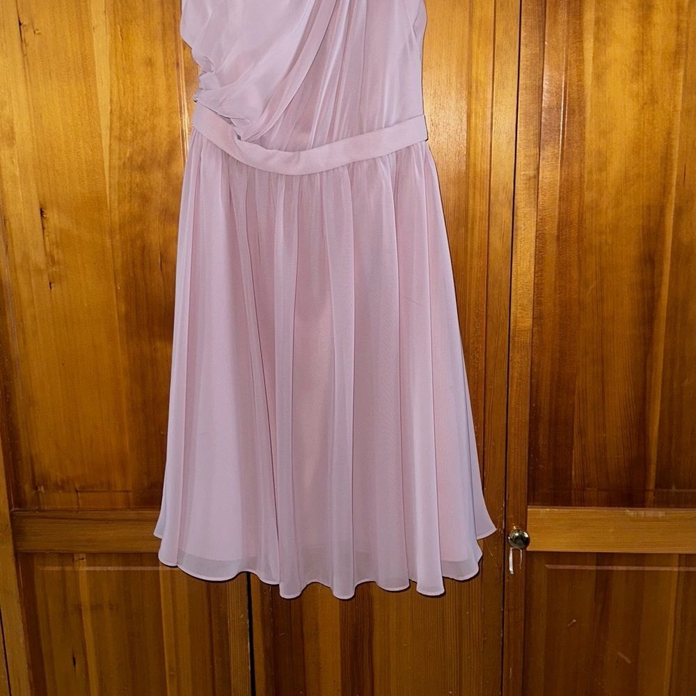 Alfred Angelo Blush Satin Gown